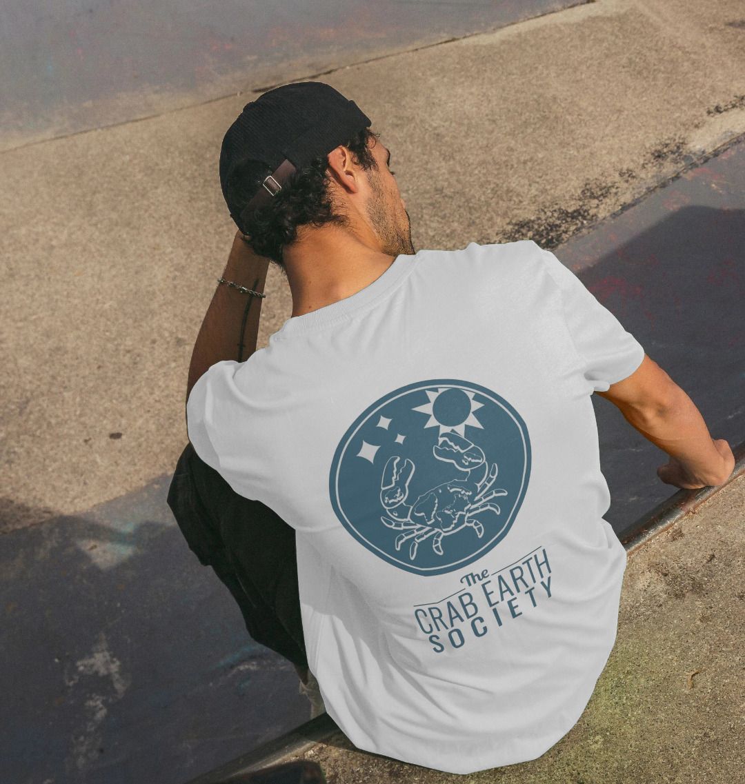 The Crab Earth Society Mens Tee (Organic Cotton)