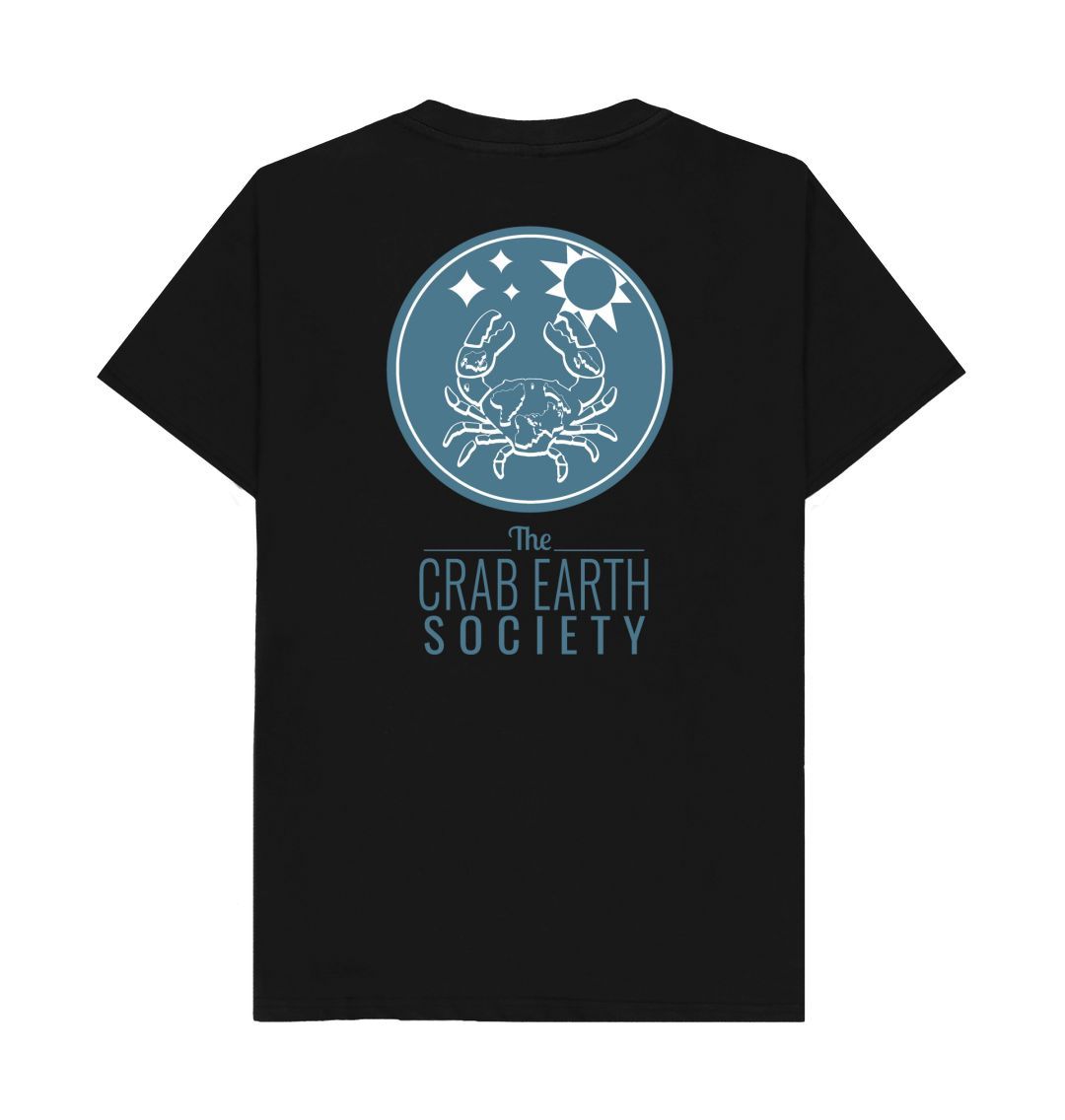 Black The Crab Earth Society Mens Tee