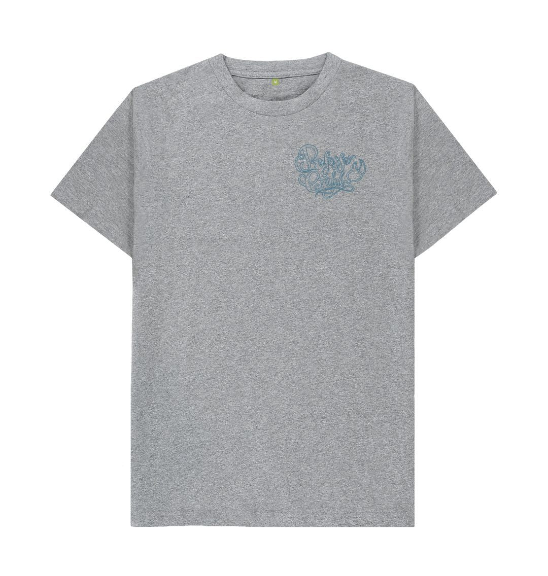 Athletic Grey The Crab Earth Society Mens Tee (Organic Cotton)